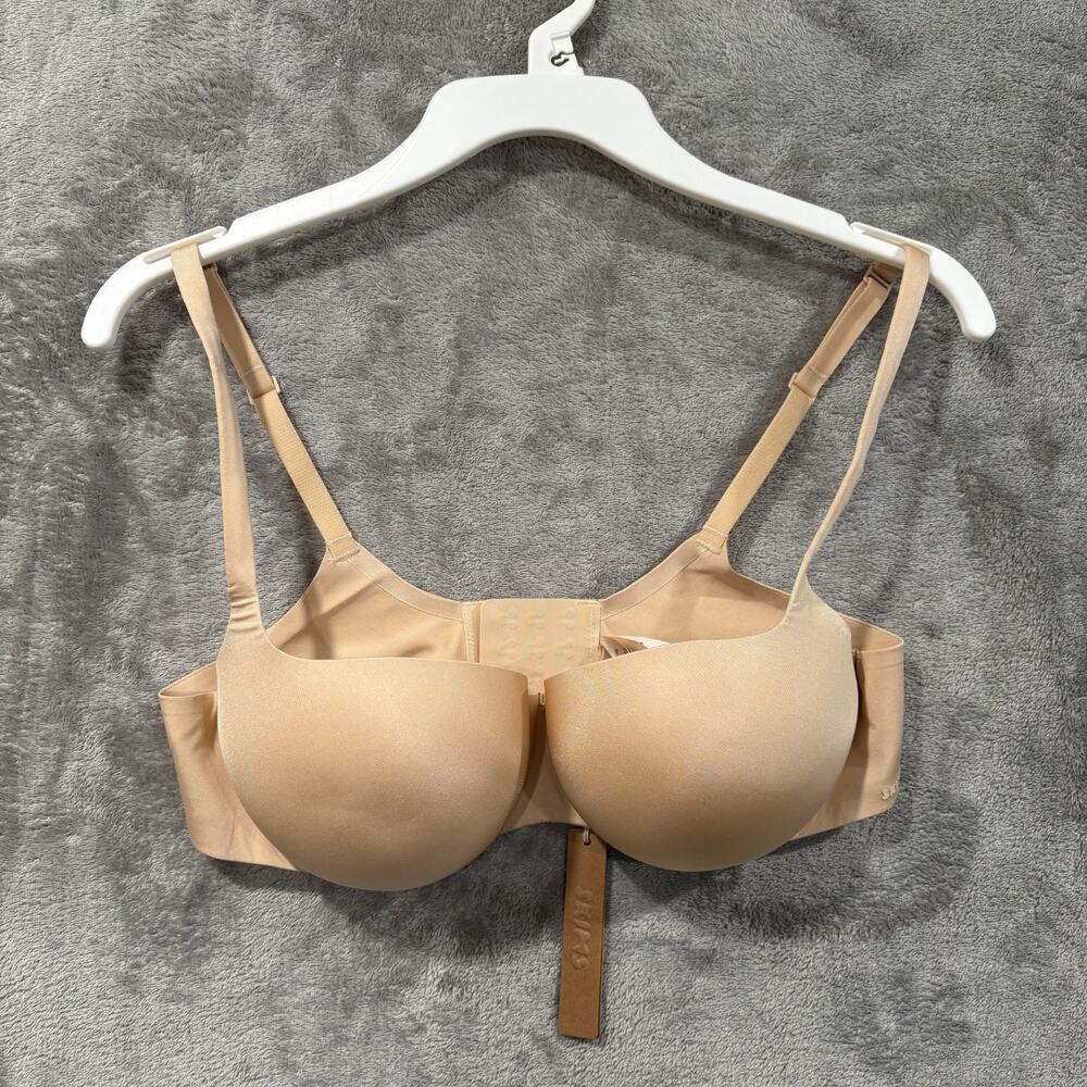 Skims Women's Ultimate Seamless Push-Up Balconette Bra Sand 42D NWT
